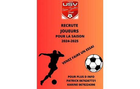 RECRUTE JOUEURS